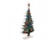 Christmas Infinity Mirror Lamp Christmas Tree 38x7x67 Cm Green Plastic - 38*7*67 cm Clayre & Eef