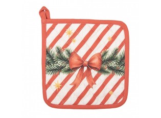 Vánoční bavlněná chňapka - podložka Christmas Carousel Dream - 20*20 cm