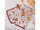 Béžová chňapka podložka s listy a muchomůrkami Autumn Leaves - 18*30 cm Clayre & Eef