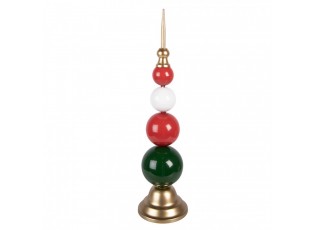 Christmas Decoration Figurine ? 12x48 Cm Green Metal - ? 12*48 cm