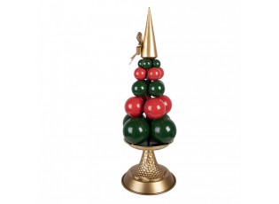 Christmas Decoration Figurine ? 20x56 Cm Green Metal - ? 20*56 cm