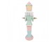 Christmas Decoration Figurine Nutcracker 18x16x41 Cm Pink Plastic - 18*16*41 cm Clayre & Eef