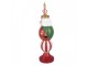 Christmas Decoration With LED Lighting Nutcracker 17x16x57 Cm / 3xAA Red Plastic - LED 17*16*57 cm / 3*AA Clayre & Eef