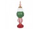 Christmas Decoration With LED Lighting Nutcracker 17x16x57 Cm / 3xAA Red Plastic - LED 17*16*57 cm / 3*AA Clayre & Eef