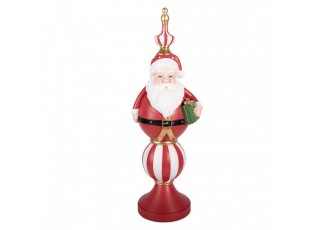 Christmas Decoration With LED Lighting Santa Claus 19x16x57 Cm / 3xAA Red Plastic - LED 19*16*57 cm / 3*AA