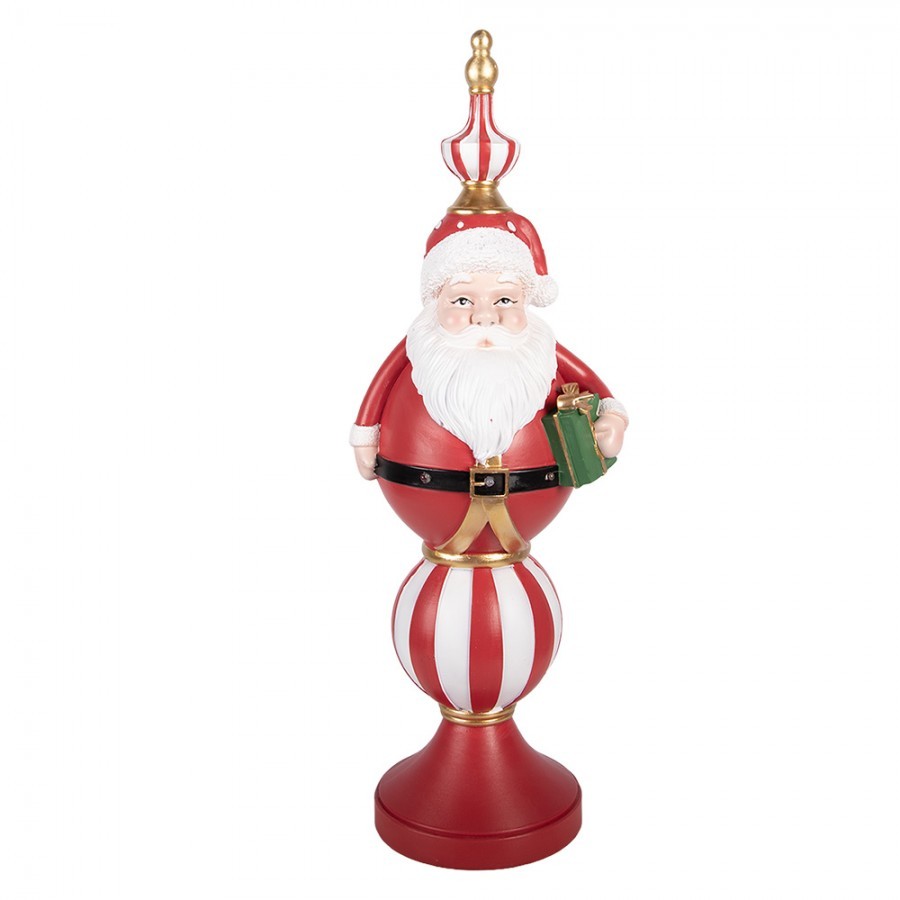 Christmas Decoration With LED Lighting Santa Claus 19x16x57 Cm / 3xAA Red Plastic - LED 19*16*57 cm / 3*AA