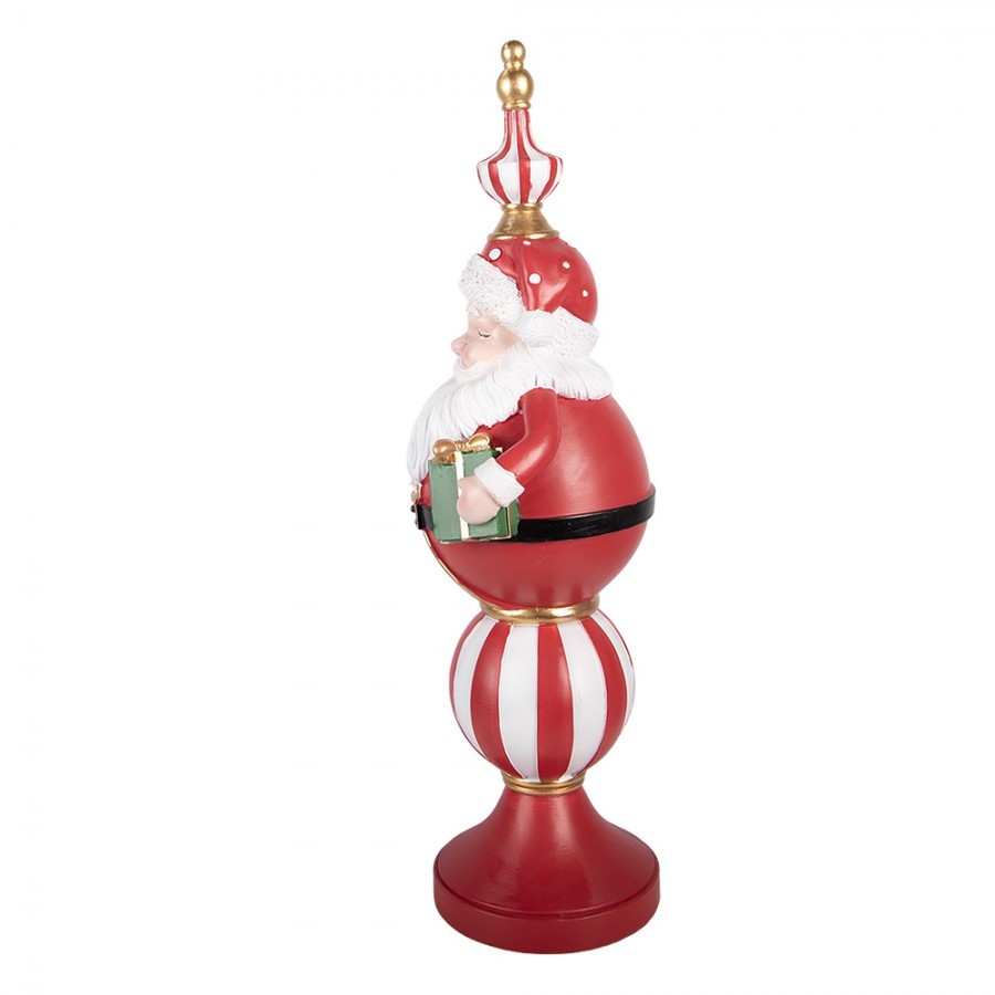 Christmas Decoration With LED Lighting Santa Claus 19x16x57 Cm / 3xAA Red Plastic - LED 19*16*57 cm / 3*AA