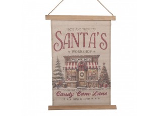 Wall Tapestry 40x2x60 Cm Beige Textile - 40*2*60 cm