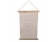 Wall Tapestry 40x2x60 Cm Beige Textile - 40*2*60 cm Clayre & Eef