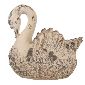 Dekorační figurka květináč ve tvaru labutě Swan - 18*11*17 cm