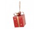Christmas Ornament Gift 5x5x8 Cm Red Metal - 5*5*8 cm Clayre & Eef