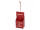 Christmas Ornament Mailbox 5x3x8 Cm Red Metal - 5*3*8 cm Clayre & Eef