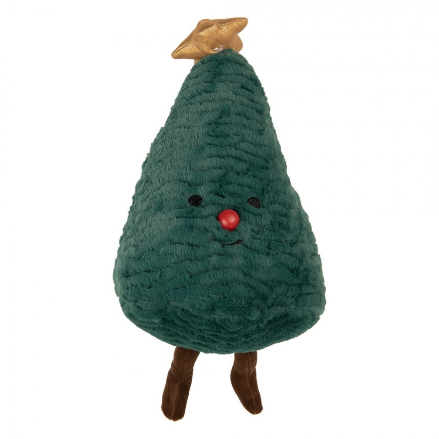 Dekorativní polštář ve tvaru vánočního stromku Christmas Tree - 20*10*32 cm
