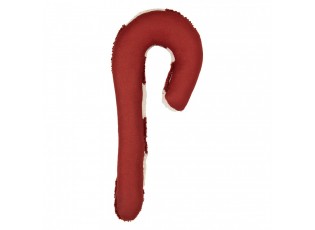Dekorativní polštář ve tvaru cukrové hole Candy Cane- 18*5*45 cm