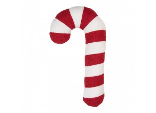 Decorative Cushion Candy Cane 20x5x50 Cm Red Polyester - 20*5*50 cm