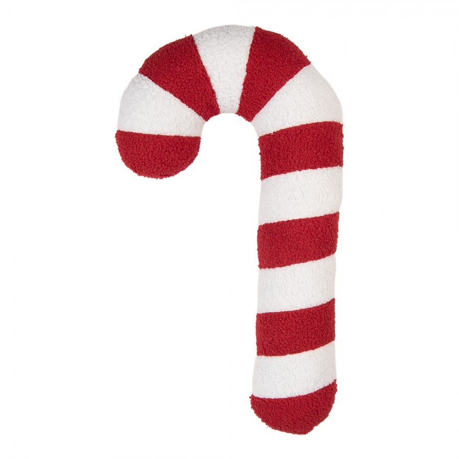 Dekorativní polštář ve tvaru cukrové hole Candy Cane - 20*5*50 cm