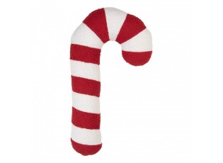 Decorative Cushion Candy Cane 20x5x50 Cm Red Polyester - 20*5*50 cm
