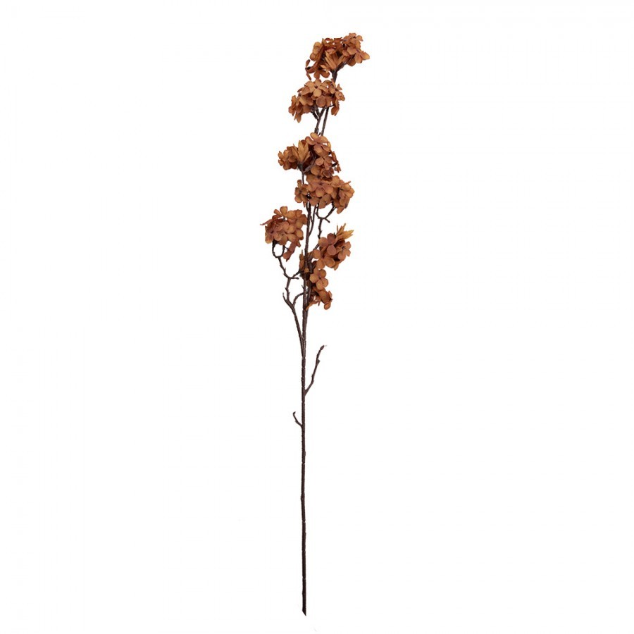 Dekorace umělá větvička s efektem sušených květů - 10*7*98 cm