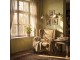 Nástěnná bílá retro lampa - 21*30*19 cm E14/25W Clayre & Eef