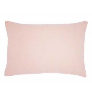 Růžový povlak na polštář s opraným vzhledem Aix Vintage Quilt - 60*40 cm
