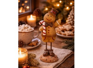 Vánoční dekorace Perníček Gingerbread Man - 10*8*23 cm