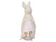 Dekorace Zajíc s vejcem - 22*13*33 cm Clayre & Eef