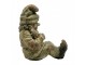 Zahradní dekorace ležící trpaslík Gnome v antik stylu - 46*28*44 cm Clayre & Eef
