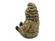 Zahradní dekorace ležící trpaslík Gnome v antik stylu - 46*28*44 cm Clayre & Eef