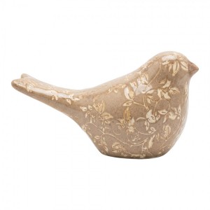 Dekorace keramický ptáček Vintage Charm L - 21*9*12 cm