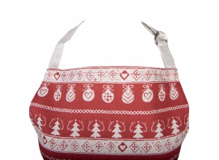 Kitchen Apron 70x85 Cm Red Cotton - 70*85 cm
