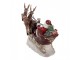 Christmas Decoration Figurine Santa Claus 42x14x36 Cm Red Plastic - 42*14*36 cm Clayre & Eef