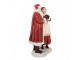 Christmas Decoration Figurine Santa Claus 13x9x23 Cm Red Plastic - 13*9*23 cm Clayre & Eef