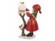Christmas Decoration Figurine Child 13x7x19 Cm Red Plastic - 13*7*19 cm Clayre & Eef