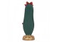 Christmas Decoration Figurine Ballerina 7x7x19 Cm Red Plastic - 7*7*19 cm Clayre & Eef
