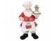 Christmas Decoration Figurine Santa Claus 9x7x16 Cm Red Plastic - 9*7*16 cm Clayre & Eef