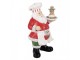 Christmas Decoration Figurine Santa Claus 9x7x16 Cm Red Plastic - 9*7*16 cm Clayre & Eef