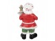 Christmas Decoration Figurine Santa Claus 9x7x16 Cm Red Plastic - 9*7*16 cm Clayre & Eef