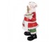 Christmas Decoration Figurine Santa Claus 9x7x16 Cm Red Plastic - 9*7*16 cm Clayre & Eef