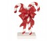 Christmas Decoration Figurine Candy Cane 12x5x16 Cm Red Plastic - Christmas Clayre & Eef