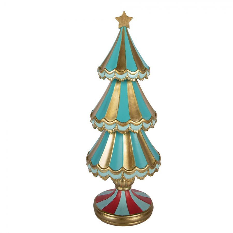 Christmas Decoration Figurine Christmas Tree ? 17x46 Cm Green Plastic - ? 17*46 cm