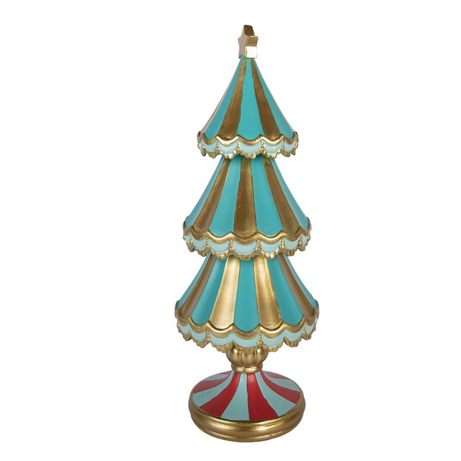 Christmas Decoration Figurine Christmas Tree ? 17x46 Cm Green Plastic - ? 17*46 cm