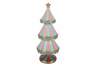 Christmas Decoration Figurine Christmas Tree ? 15x38 Cm Blue Plastic - ? 15*38 cm