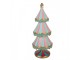 Christmas Decoration Figurine Christmas Tree ? 15x38 Cm Blue Plastic - ? 15*38 cm Clayre & Eef