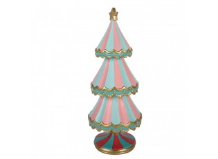 Christmas Decoration Figurine Christmas Tree ? 15x38 Cm Blue Plastic - ? 15*38 cm