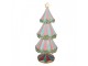 Christmas Decoration Figurine Christmas Tree ? 15x38 Cm Blue Plastic - ? 15*38 cm Clayre & Eef