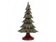 Christmas Decoration Figurine Christmas Tree ? 14x26 Cm Green Plastic - ? 14*26 cm Clayre & Eef
