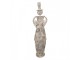 Decorative Figurine Angel 27x20x107 Cm Grey Metal - 107.0 cm Clayre & Eef