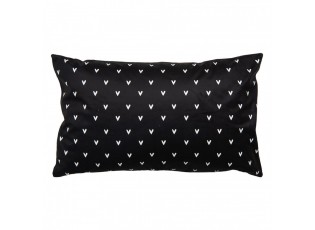 Decorative Cushion White Synthetic Dog Cushion Cover With Cushion Filling - 30*50*4 cm