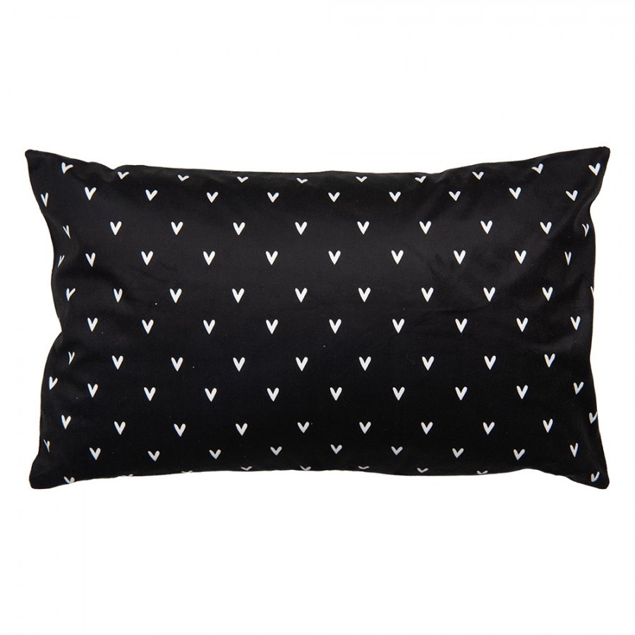 Decorative Cushion White Synthetic Dog Cushion Cover With Cushion Filling - 30*50*4 cm