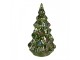 Christmas Decoration With LED Lighting Christmas Tree ? 13x23 Cm Green Plastic - ? 13*23 cm / 3*AA Clayre & Eef